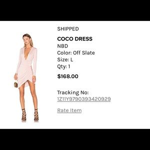 NBD dress fro Revolve